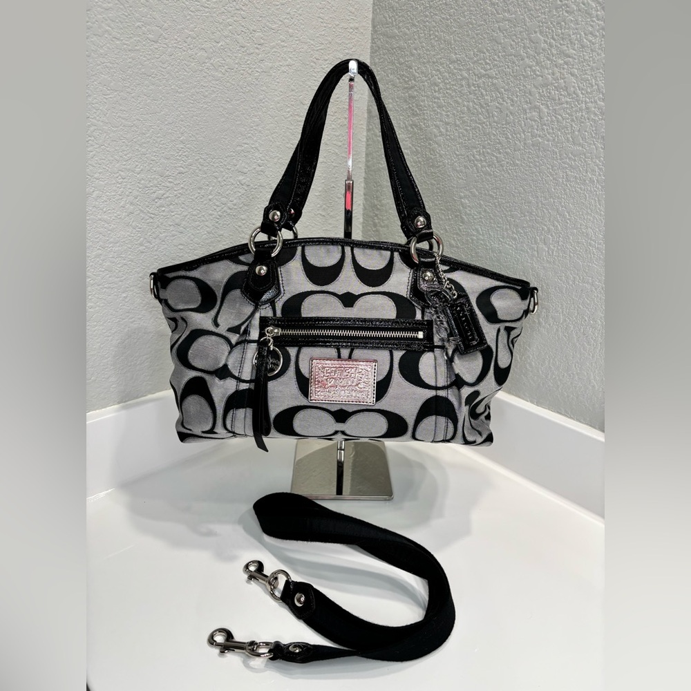 Coach Poppy Lurex Rocker Tote